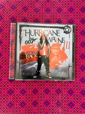 Hurricane Wayne III CD - Red & Black Cover Art